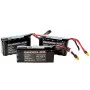 Аккумуляторная батарея LiIon 6s2p Tenpower 8400mAh 70A INR21700-40TG горизонтальная для FPV Bandera AKB Промавтоматика (ЦБ002174042)