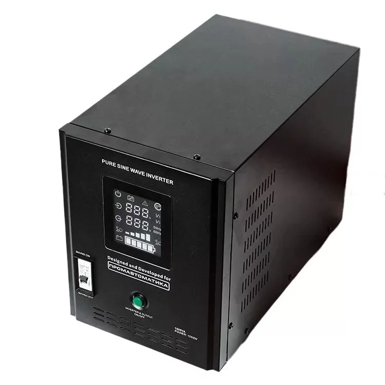 Источник бесперебойного питания Промавтоматика PSE-1500VA/1050W/12V (ЦБ0032496) - фотография 2
