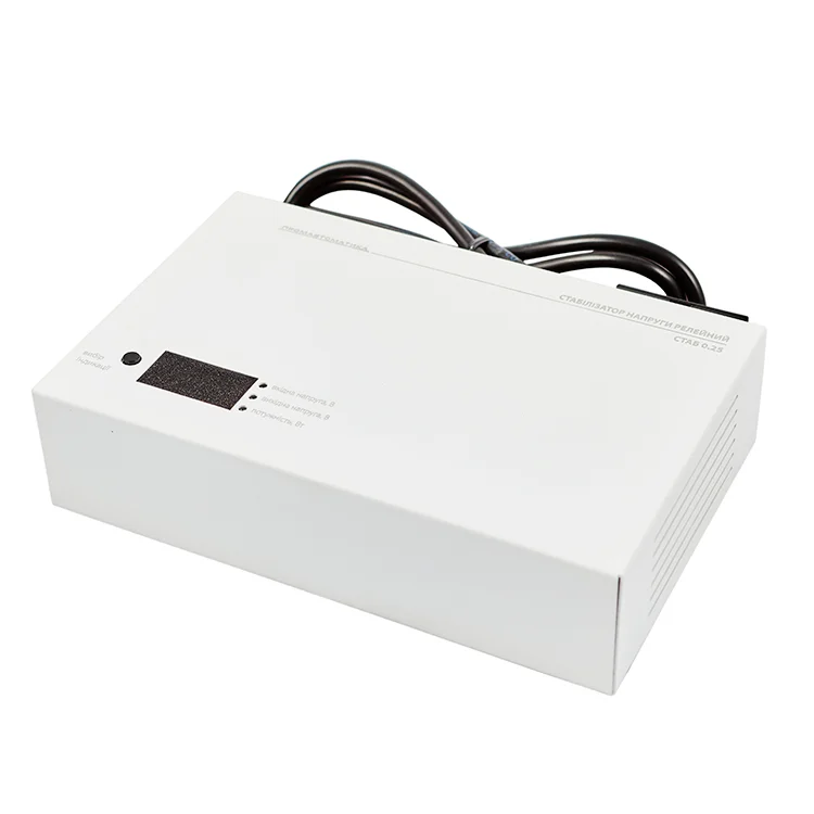 Стабилизатор напряжения Промавтоматика СТАБ 0.25 релейный белый Стабилизатор напряжения Промавтоматика СТАБ 0.25 релейный белый